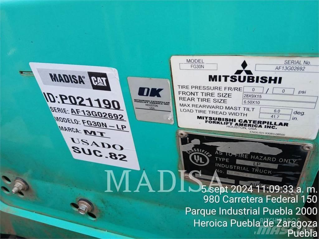 Mitsubishi FG30N-LP Forklift trucks - others