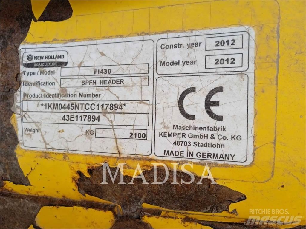 New Holland 430FI Combine harvester accessories