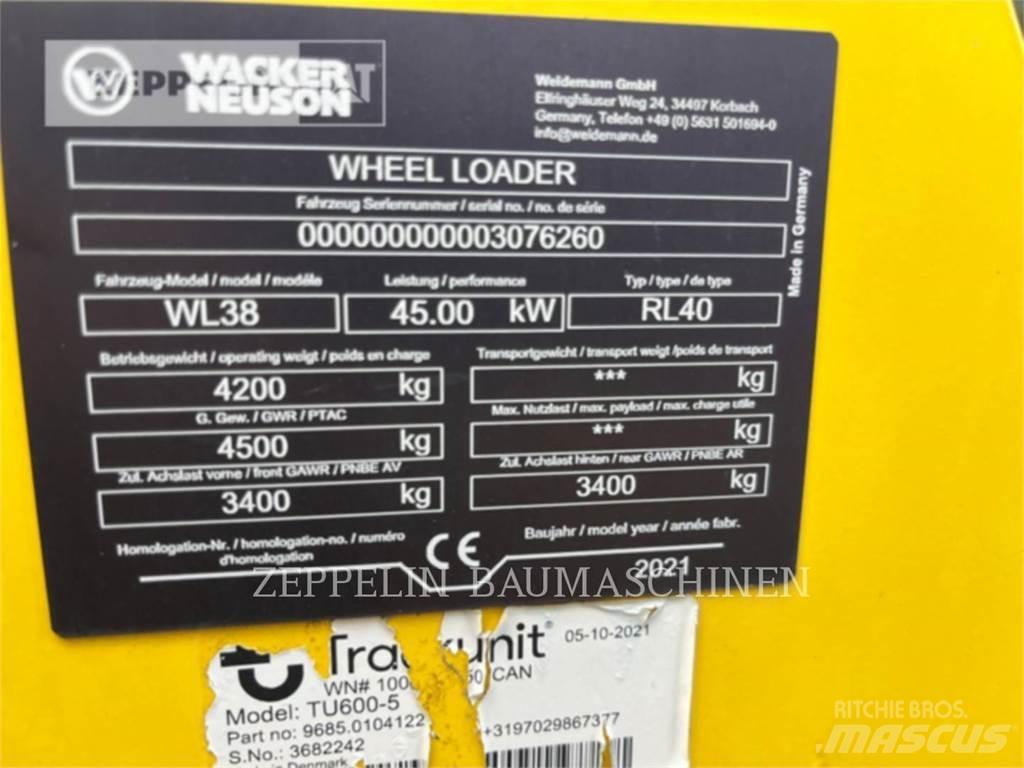 Wacker WL38 Wheel loaders