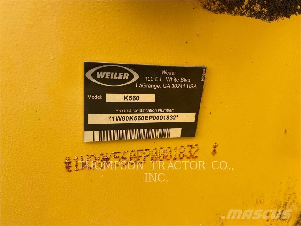 Weiler K560FV Knuckleboom loaders