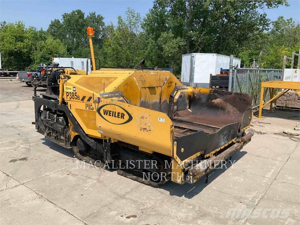 Weiler P385 PAVER Asphalt pavers