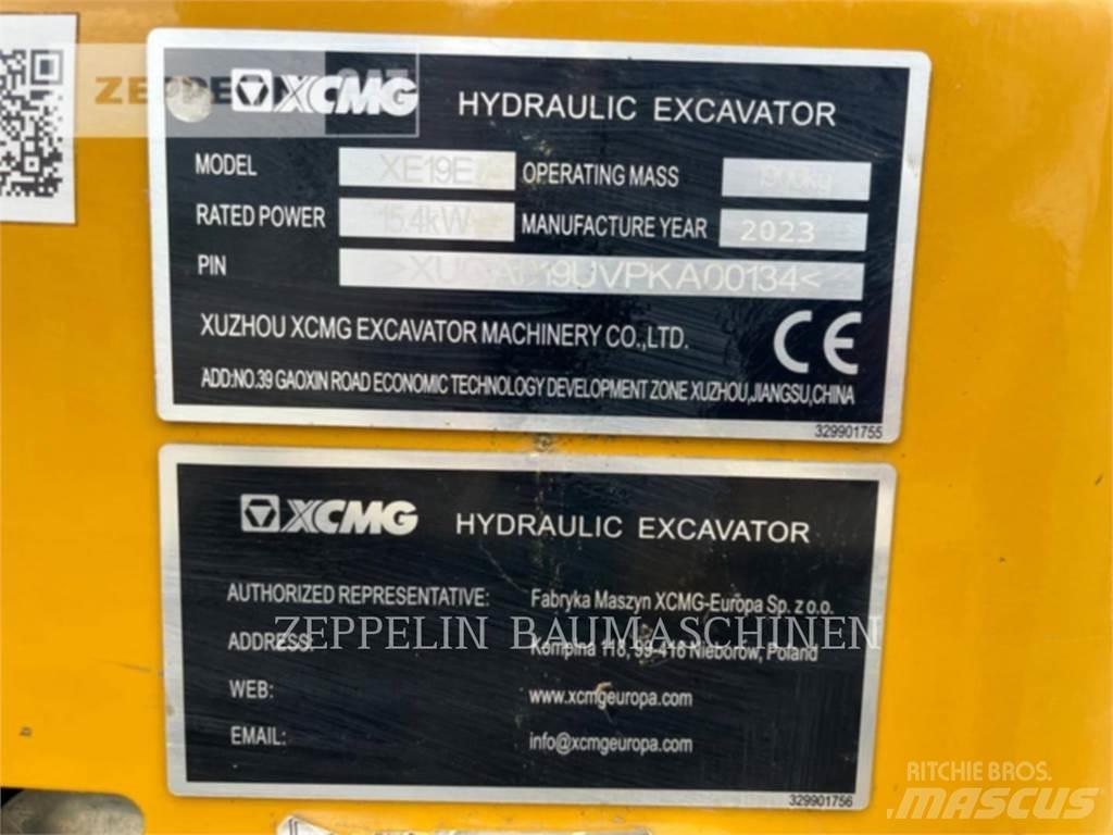  XUZOU XE19E Crawler excavators