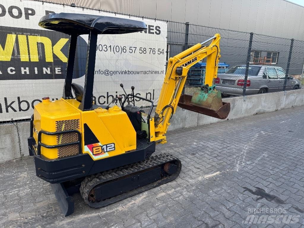 Yanmar B12 Mini excavators < 7t (Mini diggers)