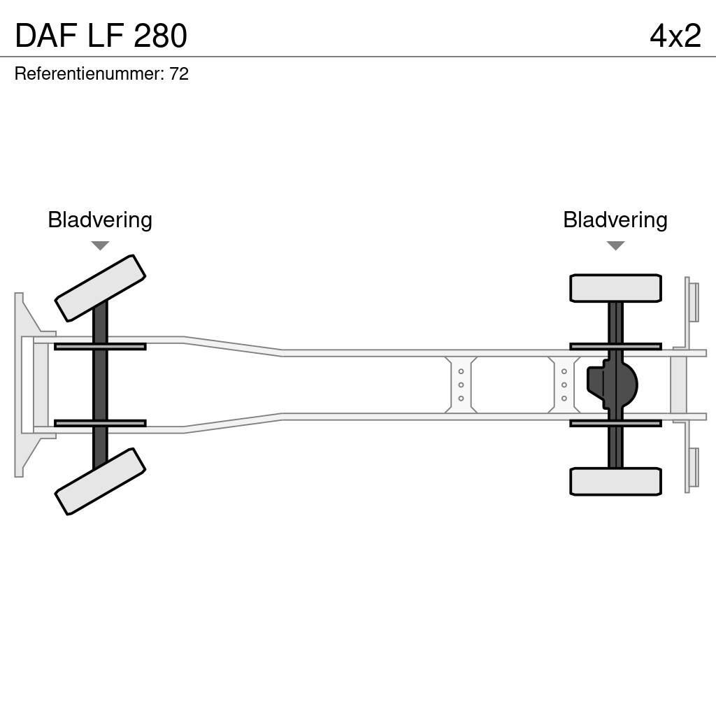 DAF LF 280 Box body trucks