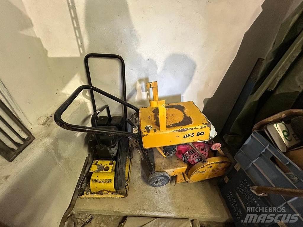 Wacker BFS80 Other tillage machines and accessories