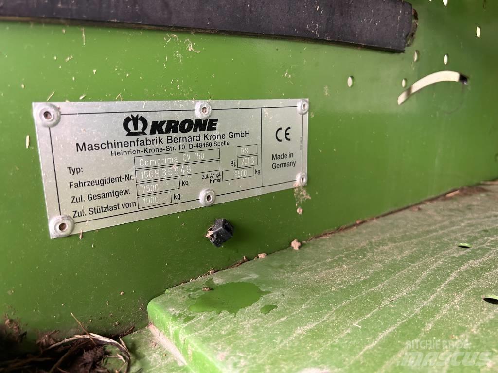 Krone CV150XC Round balers