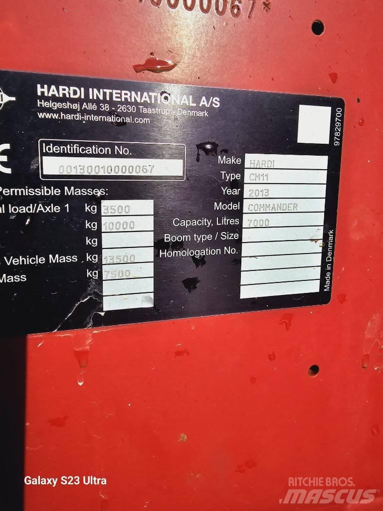 Hardi Commander 7000 Trailed sprayers