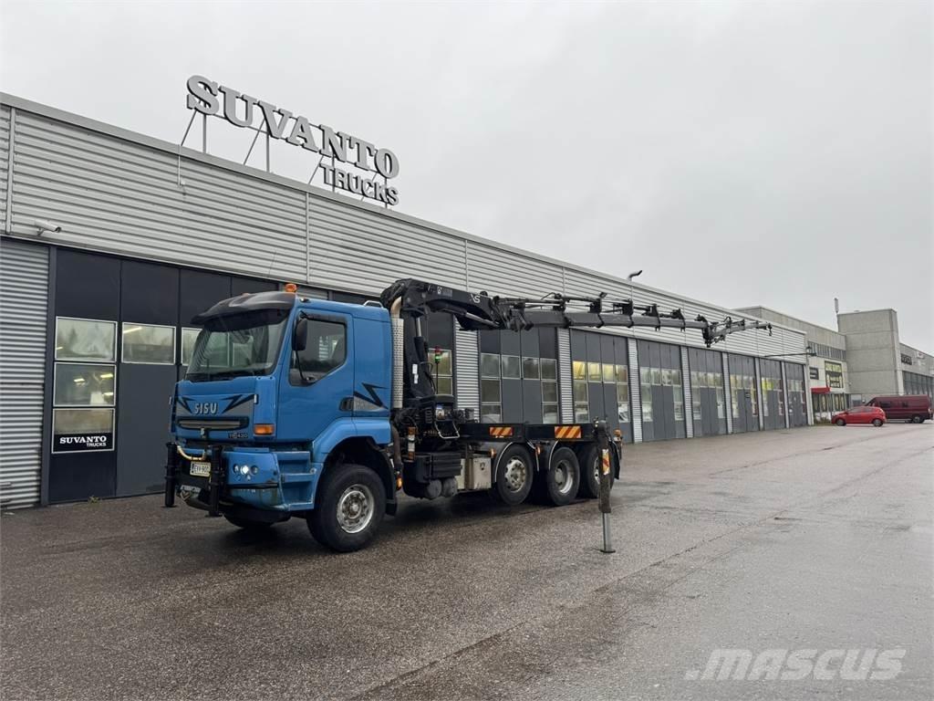 Sisu E11M Crane trucks