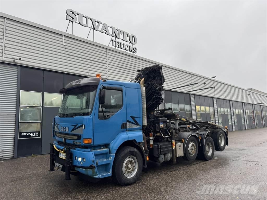 Sisu E11M Crane trucks