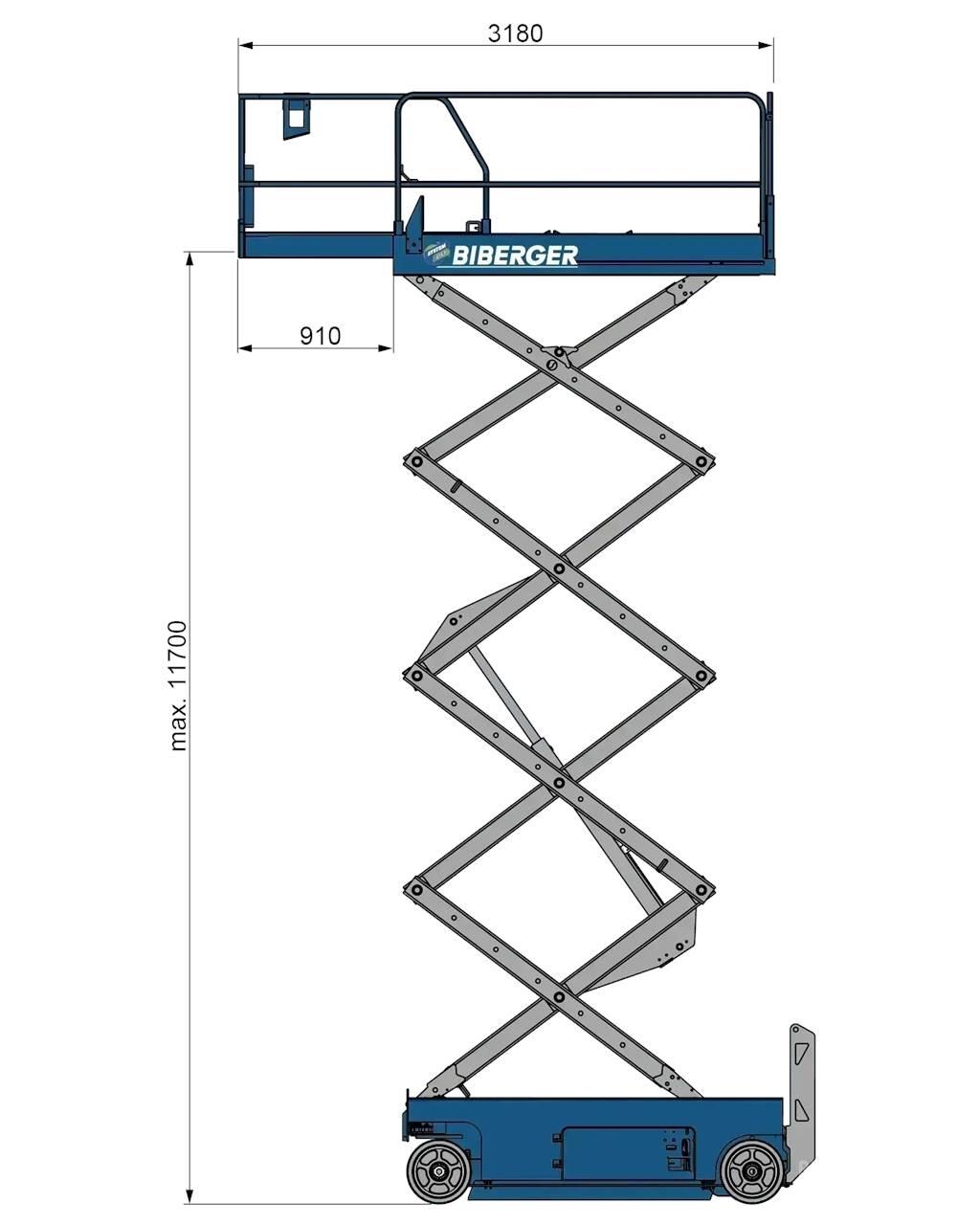 Genie GS 4047 Scissor lifts