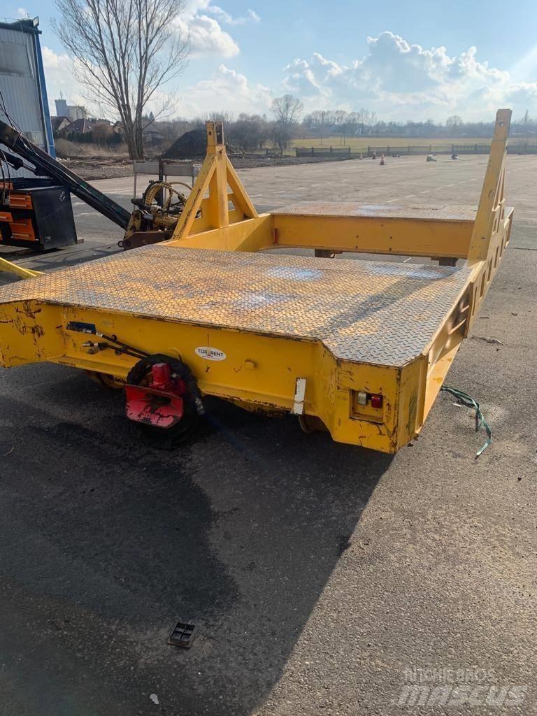 Drum rail trailer Railroad maintenance