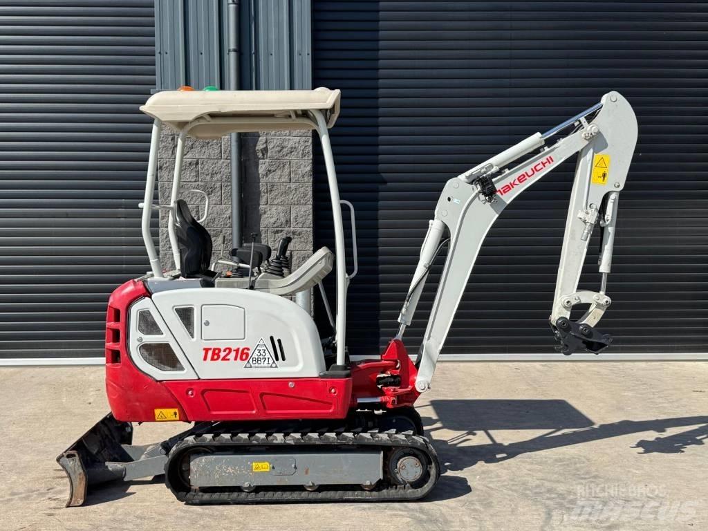 Takeuchi TB 216 Mini excavators < 7t (Mini diggers)
