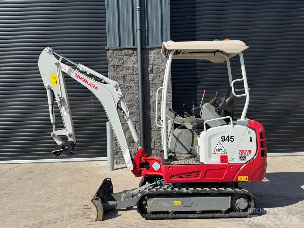 Takeuchi TB 216 Mini excavators < 7t (Mini diggers)