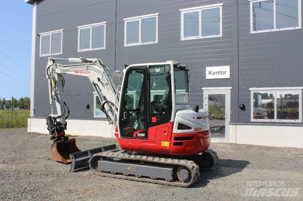 Takeuchi TB 260 Mini excavators < 7t (Mini diggers)
