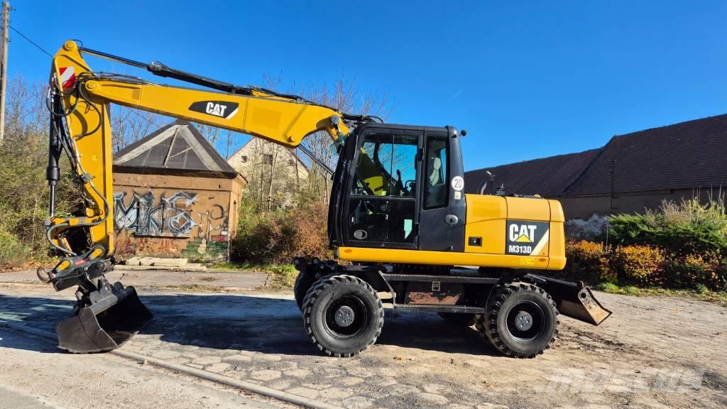 CAT M 313 D Wheeled excavators