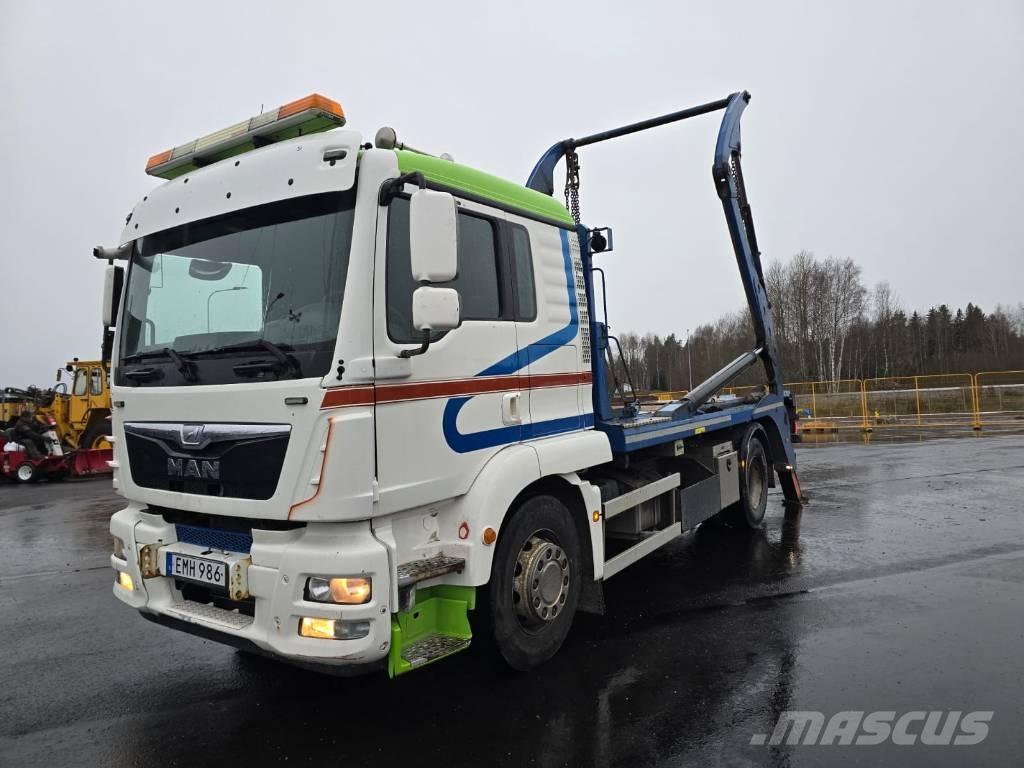 MAN TGM 18.340 Skip loader trucks