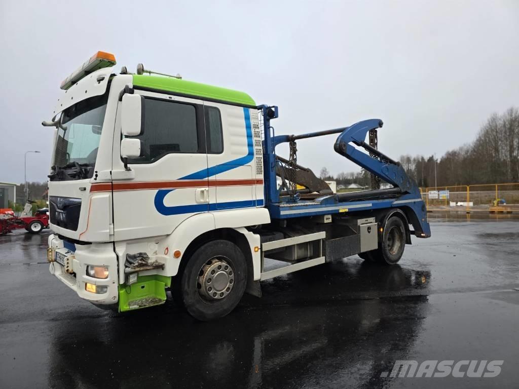 MAN TGM 18.340 Skip loader trucks