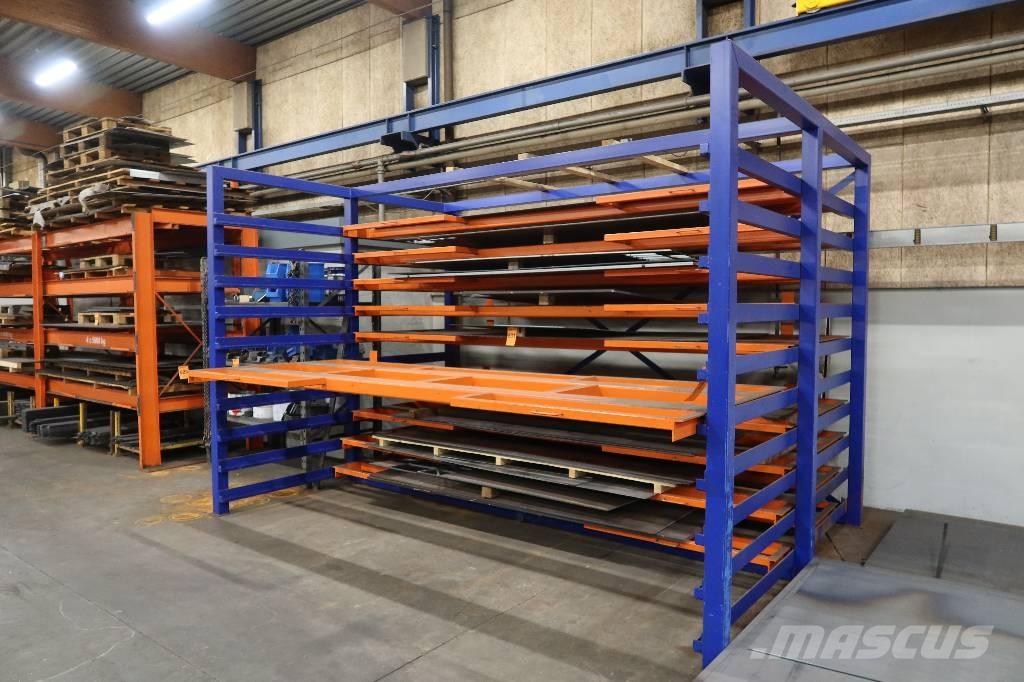  PALLEREOL MED UDTRÆK Pallet racks