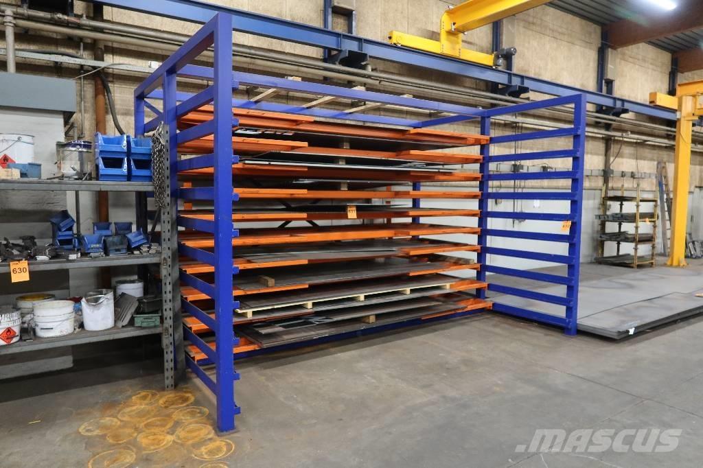  PALLEREOL MED UDTRÆK Pallet racks