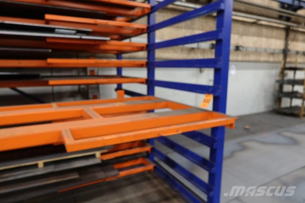  PALLEREOL MED UDTRÆK Pallet racks
