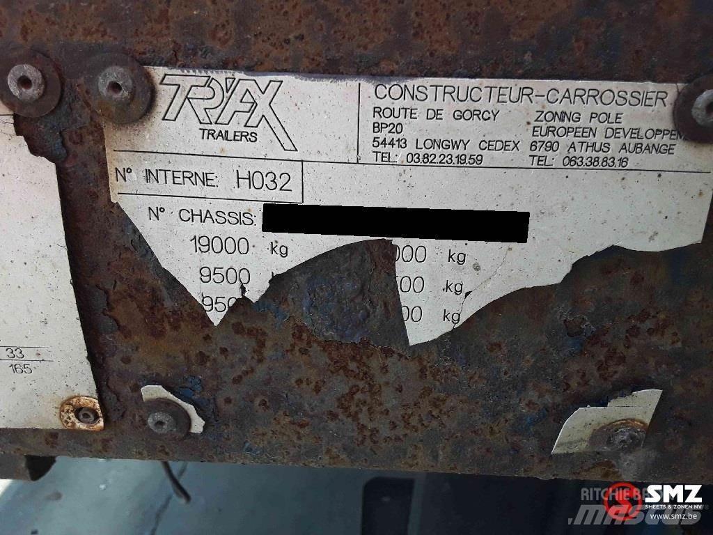 Trax Aanhangwagen Flatbed/Dropside trailers