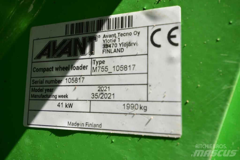 Avant 755 i Mini loaders