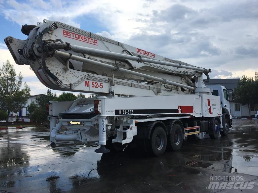 Betonstar 52M-5RZ Concrete pump trucks