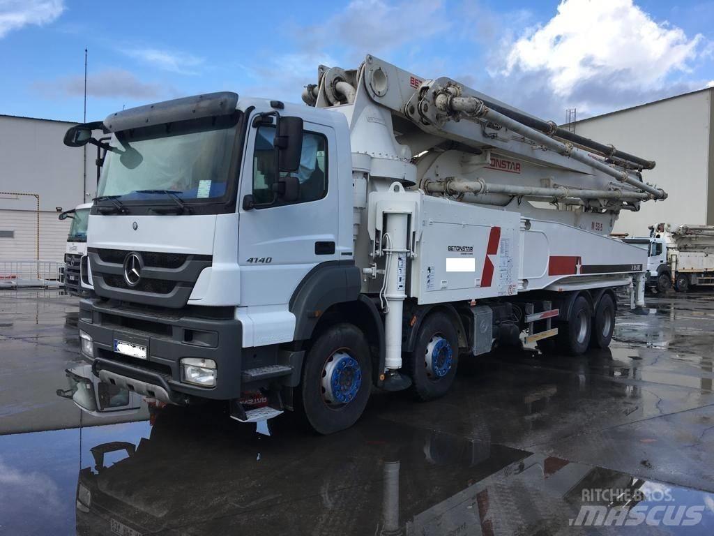 Betonstar 52M-5RZ Concrete pump trucks