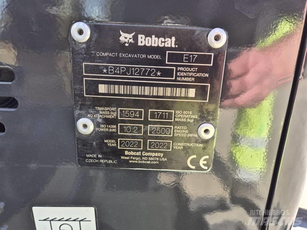 Bobcat E 17 Mini excavators < 7t (Mini diggers)