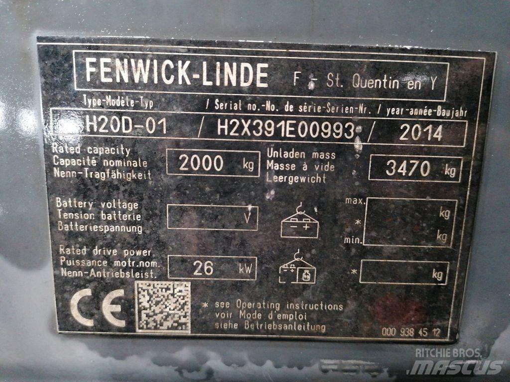 Linde H20D-01 Diesel trucks