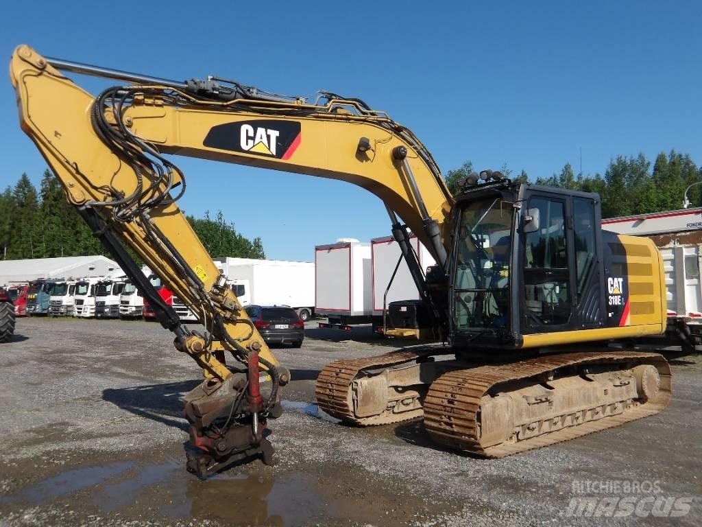 CAT 318 E L Crawler excavators
