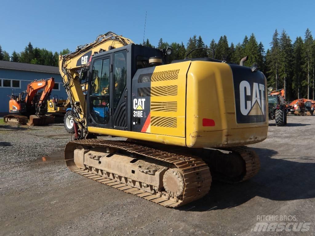 CAT 318 E L Crawler excavators