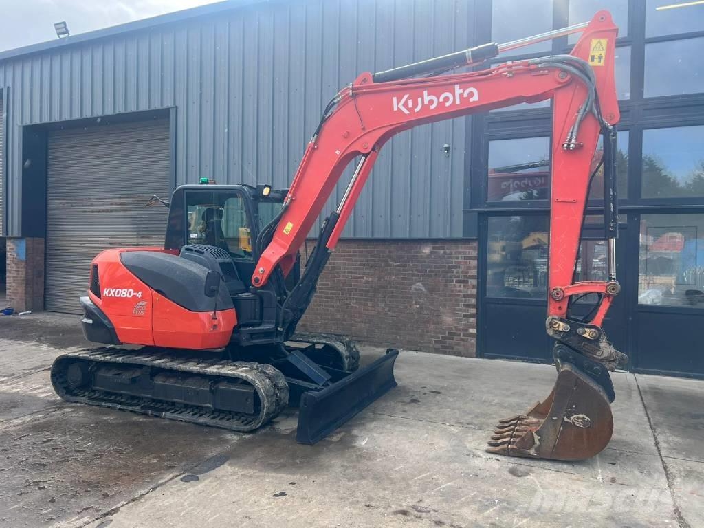 Kubota KX 080-4 Mini excavators < 7t (Mini diggers)