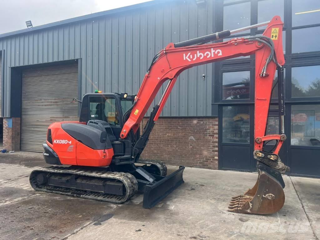Kubota KX 080-4 Mini excavators < 7t (Mini diggers)