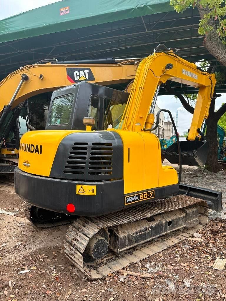 Hyundai 80-7 Crawler excavators