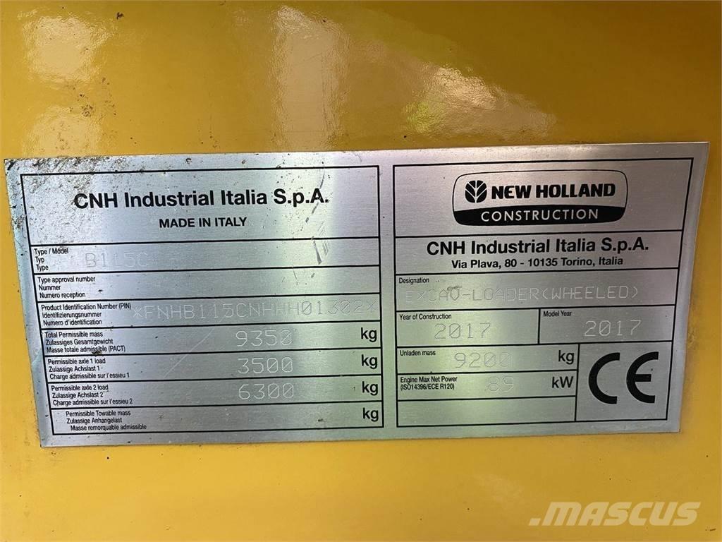 New Holland LB115 Backhoe loaders