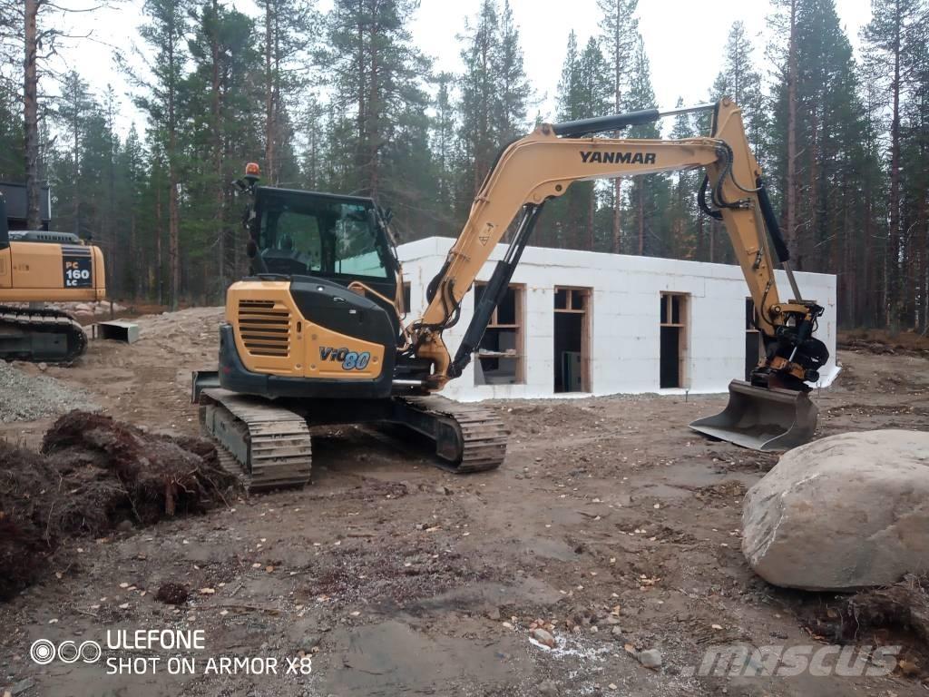 Yanmar Vio 80-1A Midi excavators  7t - 12t