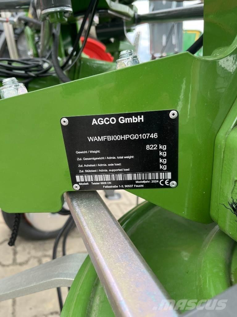 Fendt Twister 6606 Rakes and tedders