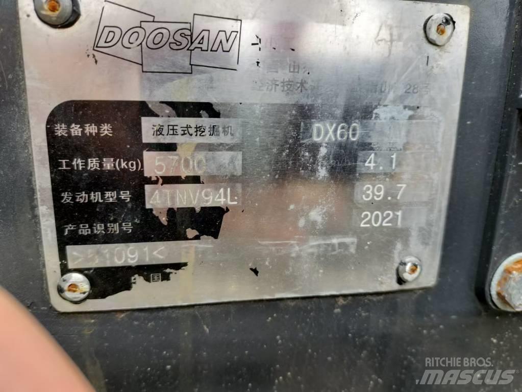 Doosan DX 60 Mini excavators < 7t (Mini diggers)
