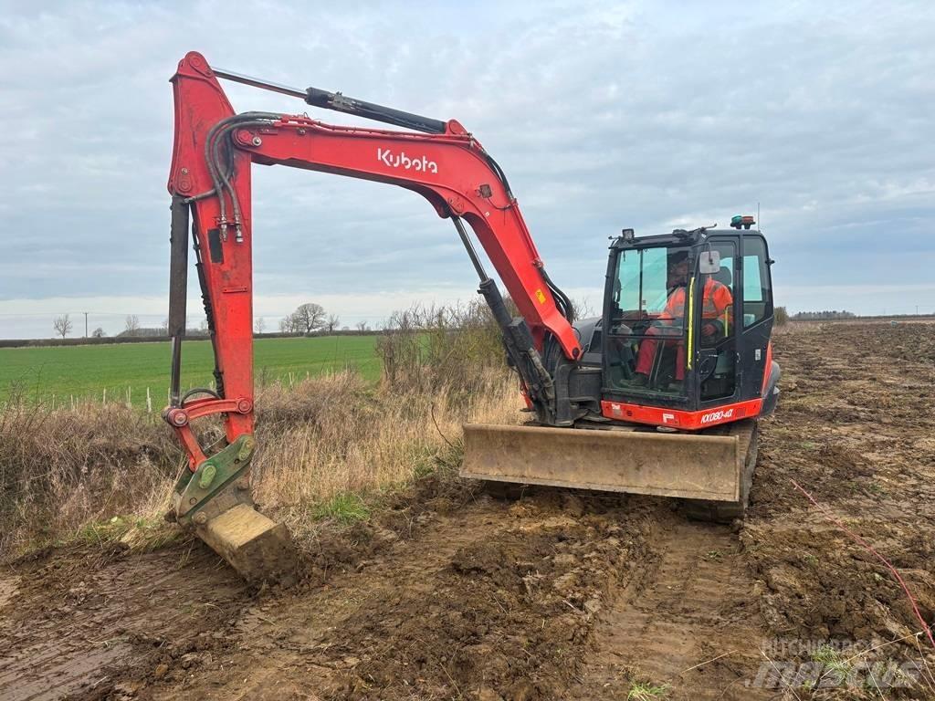 Kubota KX 80-4 Midi excavators  7t - 12t