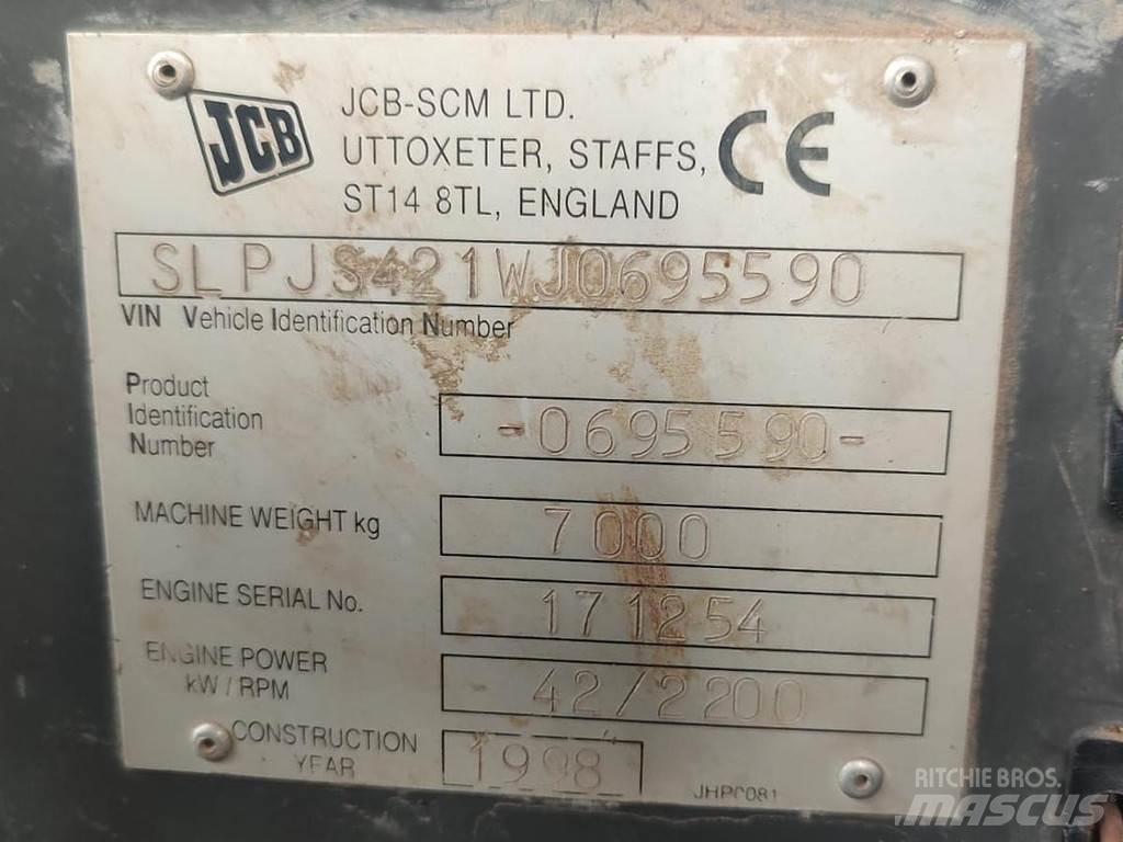 JCB JS70 Midi excavators  7t - 12t