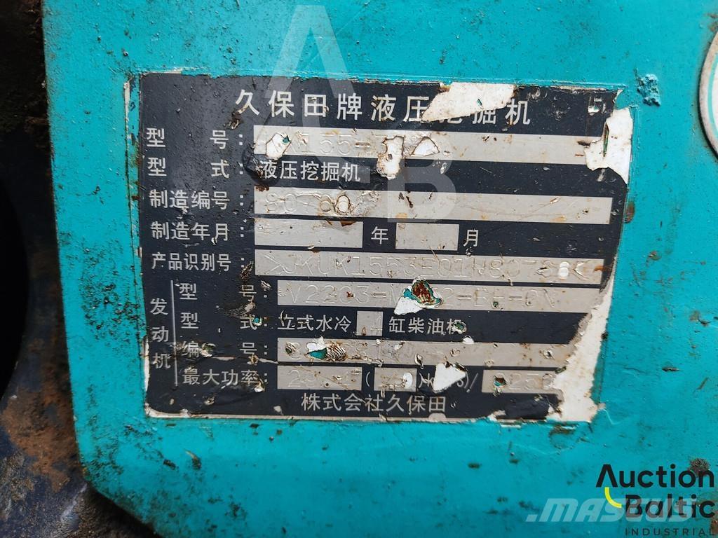 Kubota KX155-3 Mini excavators < 7t (Mini diggers)