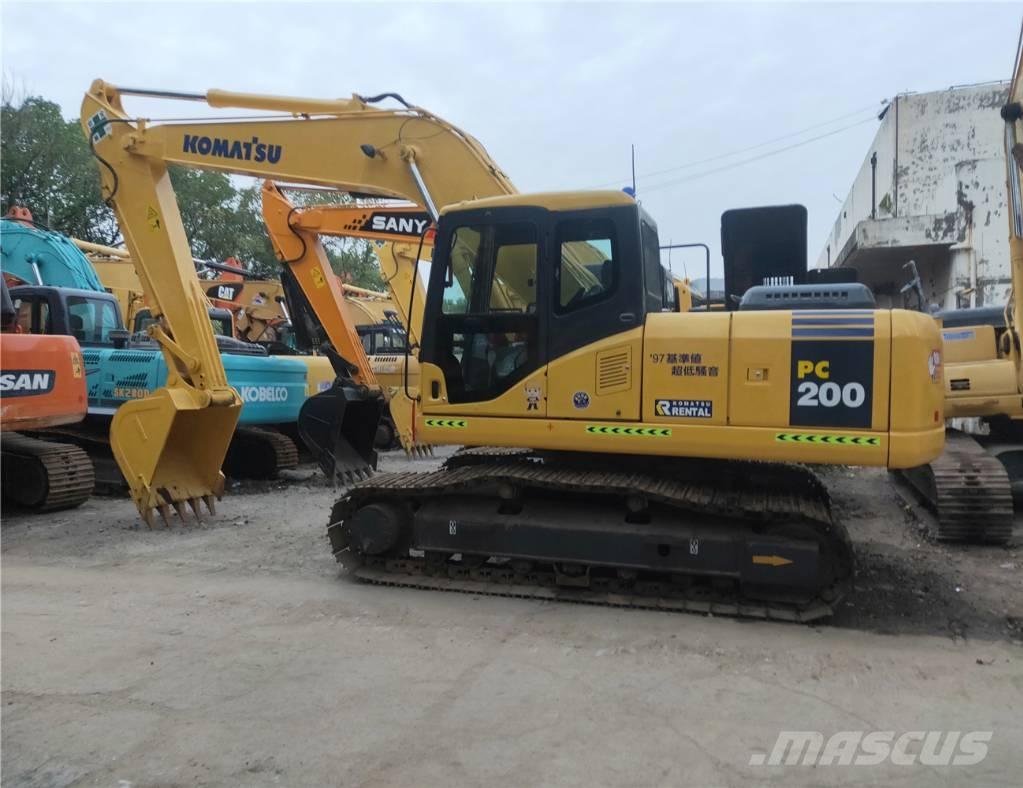 Komatsu PC200-7 Crawler excavators