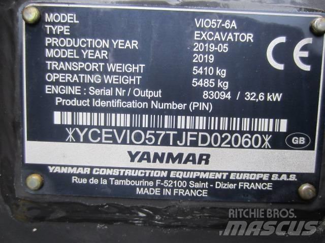 Yanmar Vio 57 Mini excavators < 7t (Mini diggers)