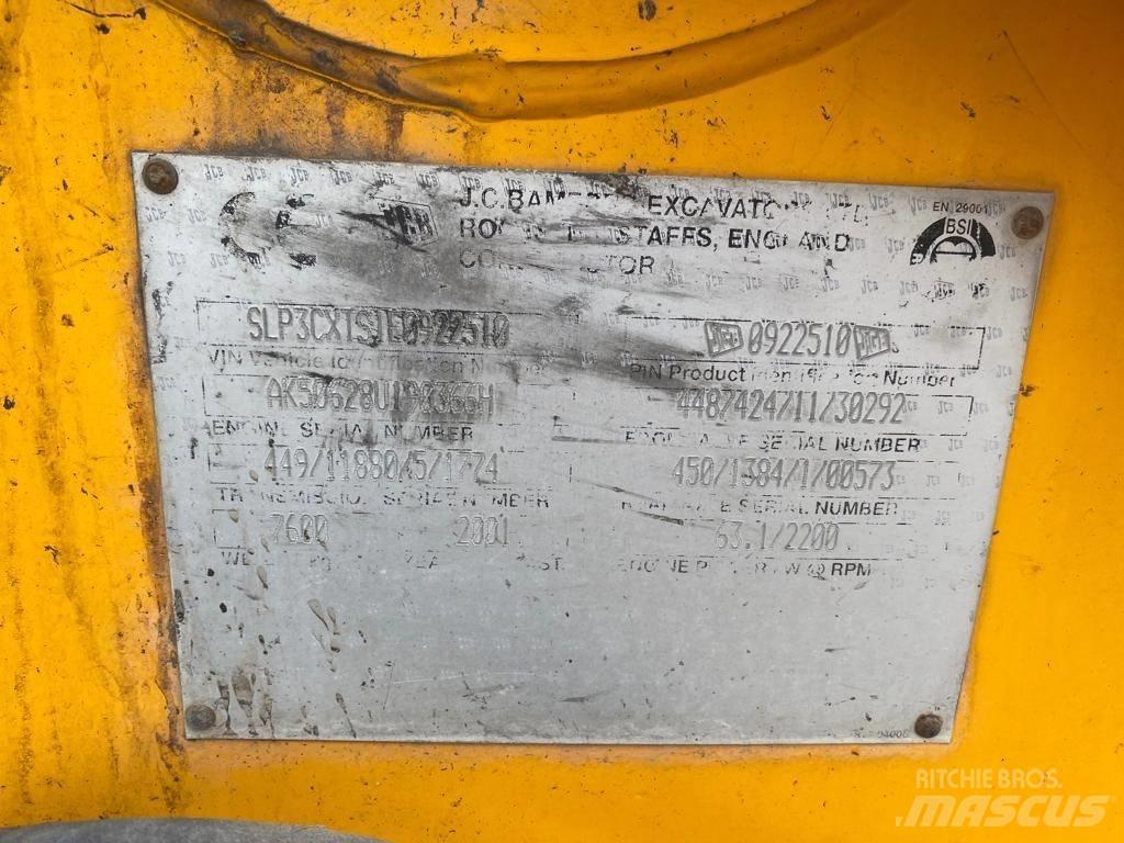 JCB 3 CX Backhoe loaders