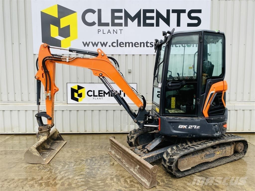 Doosan DX27Z Mini excavators < 7t (Mini diggers)