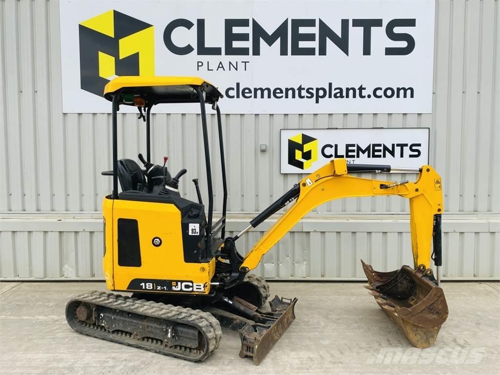 JCB 18Z-1 Mini excavators < 7t (Mini diggers)