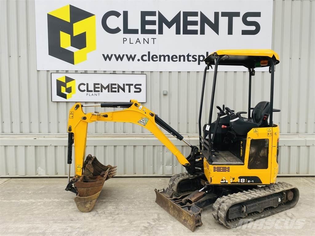 JCB 18Z-1 Mini excavators < 7t (Mini diggers)