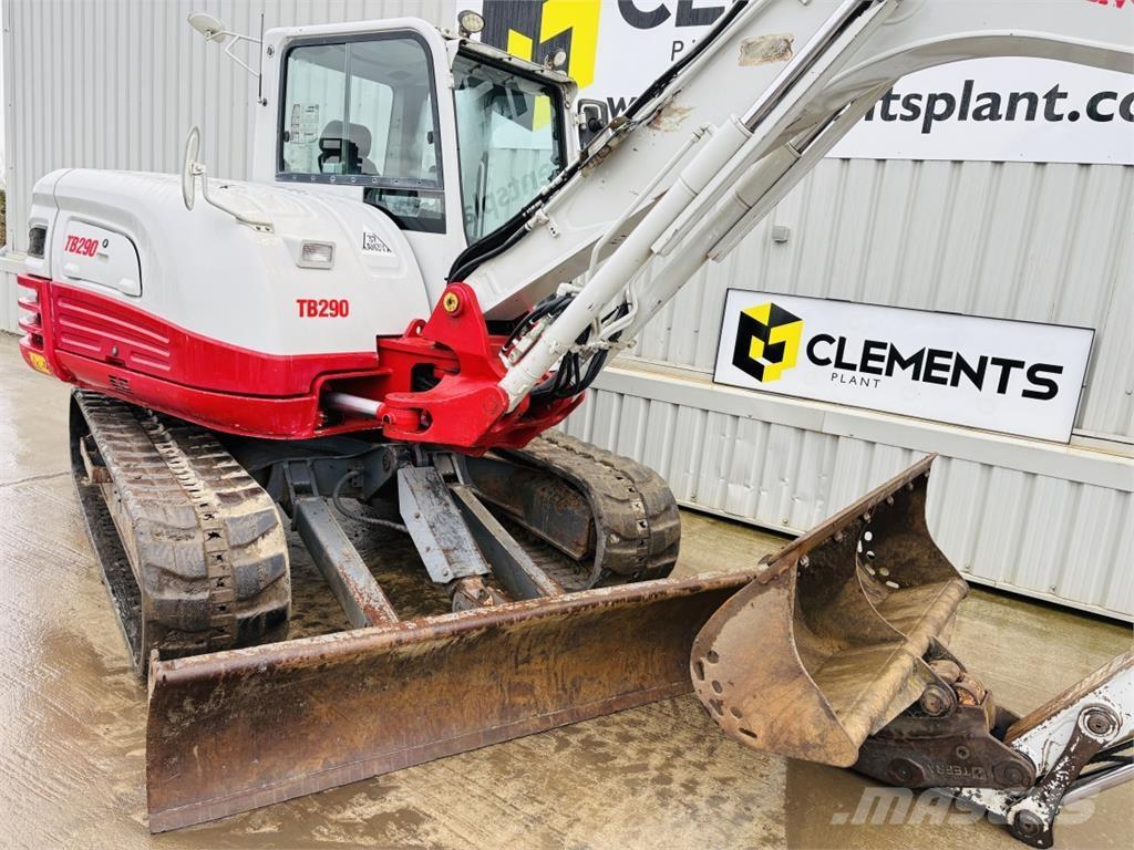 Takeuchi TB290 Midi excavators  7t - 12t