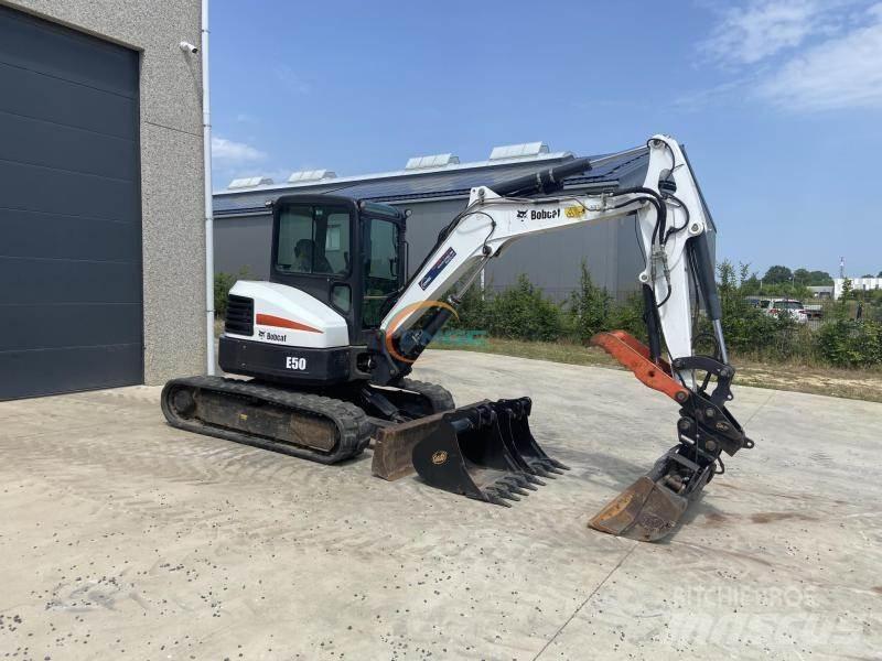Bobcat E 50 Wheeled excavators